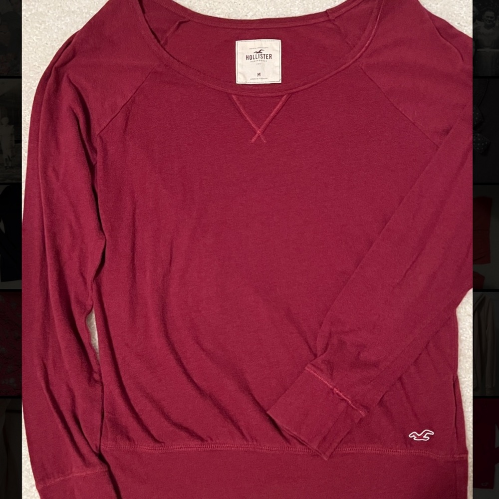 Hollister Long Sleeve Knit Top Classic (late 2000s)